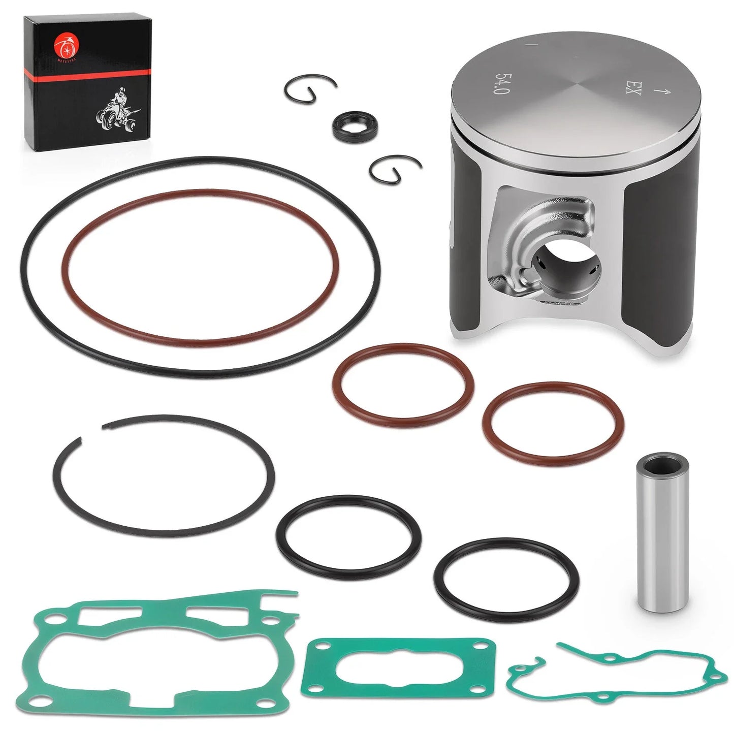 Top End Rebuild Piston Gasket Ring STD 54mm for Yamaha YZ125 (2002–2004)