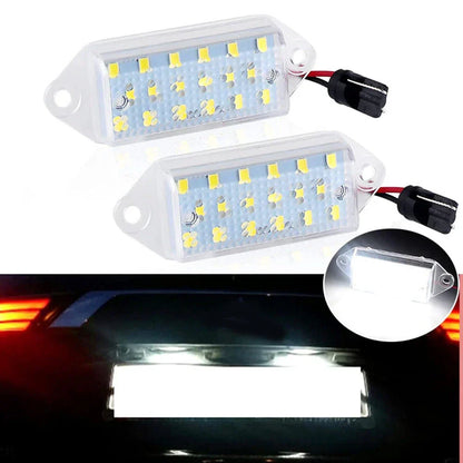 White LED License Plate Light for Mitsubishi Lancer EVO VIII IX X (2003-2015)