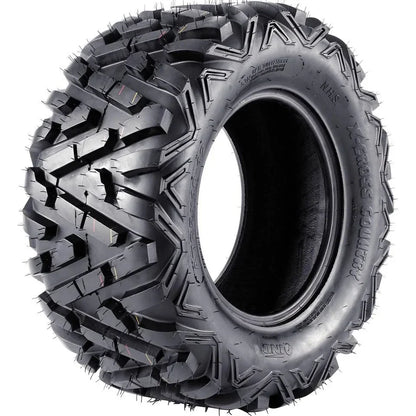 QIND Rear 25x10-12 Tyres for ATV, Mower, Buggy, Go Kart