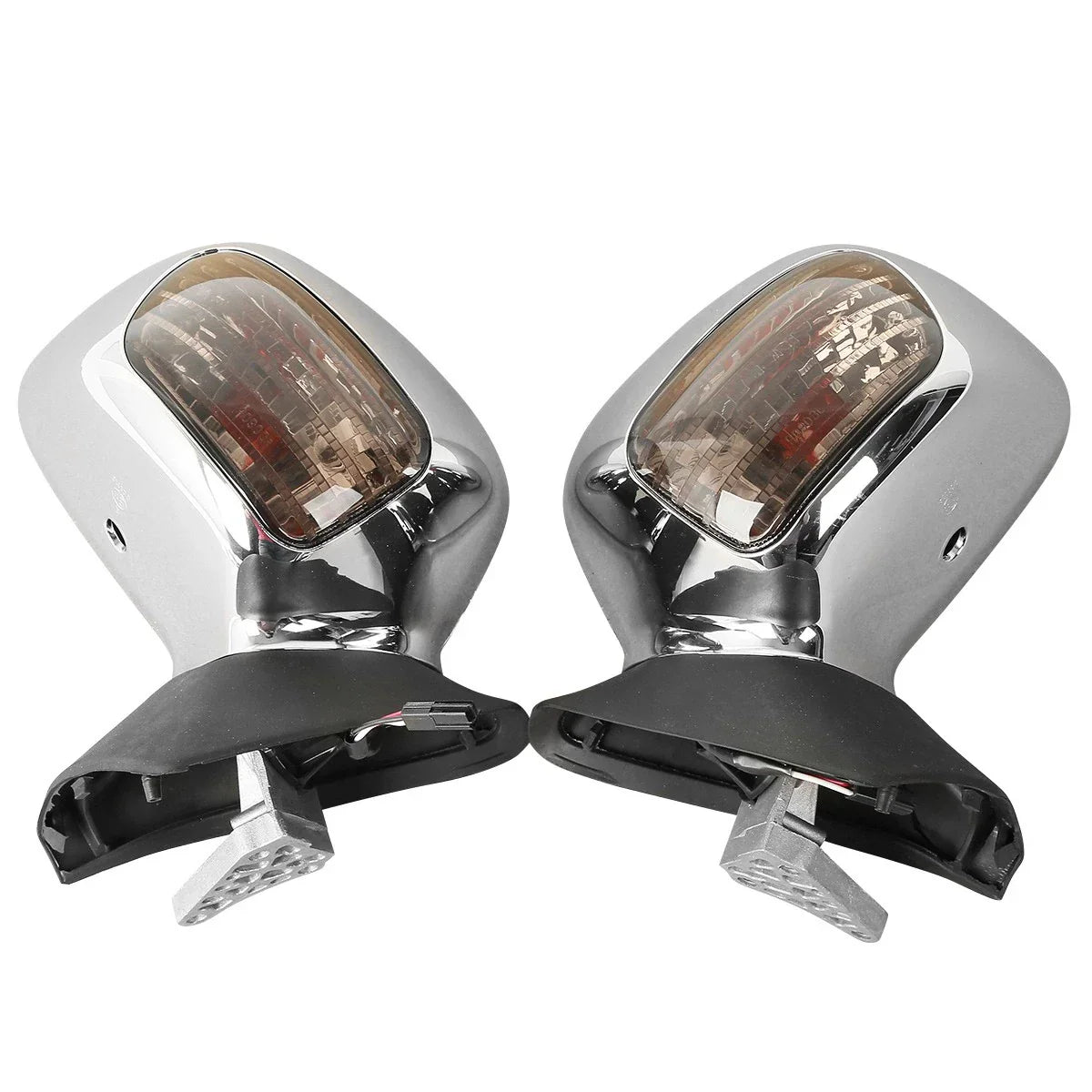 Rearview Mirrors with Turn Signal Lens for Honda Goldwing GL1800 (2001-2017)