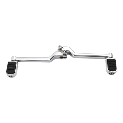 Chrome Left Heel Shift Lever & Shifter Pegs for Harley Softail (1986-2017)