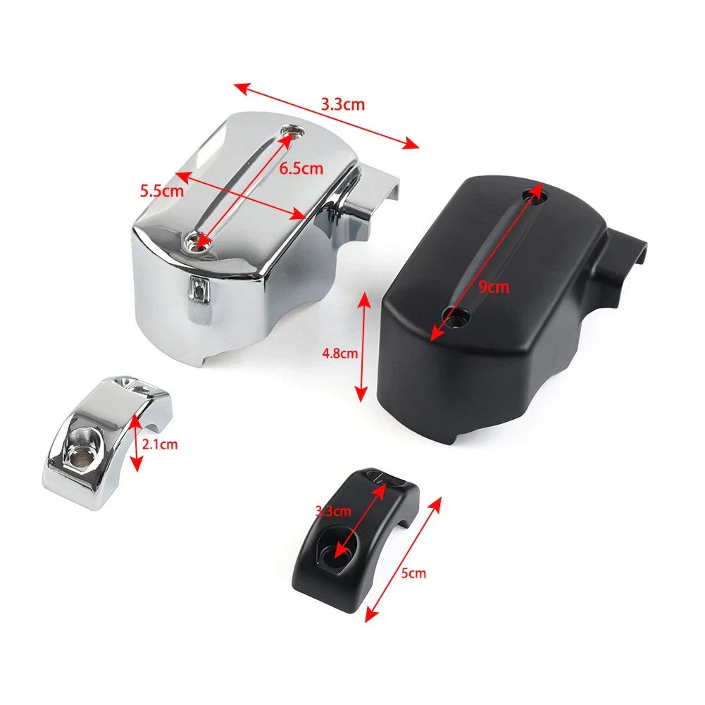 Chrome Front Brake Master Cylinder Cover for Yamaha V-Star 650 1100 950 1300