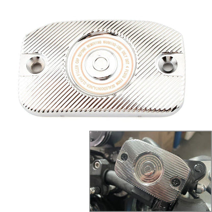 Brake Front Reservoir Master Cylinder Cover Cap for Harley X350 (2023) Chrome