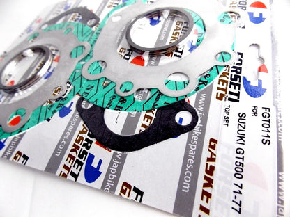 Top End Engine Gasket Set for Suzuki T500 (1969-1975)