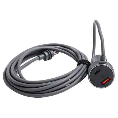 Car Accessory / 300cm / Mini Charging Cable With Voltage Display for Starlink