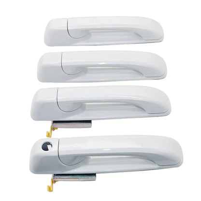 Bright White Door Handles for Dodge Ram 1500 2500 3500  - 4x