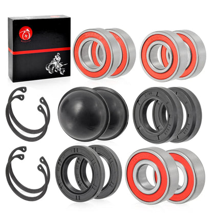 Front Rear Wheel Bearing Kit for Yamaha Golf Cart (1985–2007)