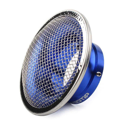 CNC 50mm Air Filter Cup Velocity Stack for PWK32 PWK34 Carb Blue