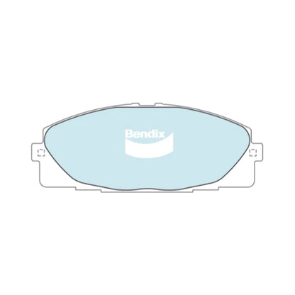 HD Front Disc Brake Pads Set for Hiace TRH (2005–2018)