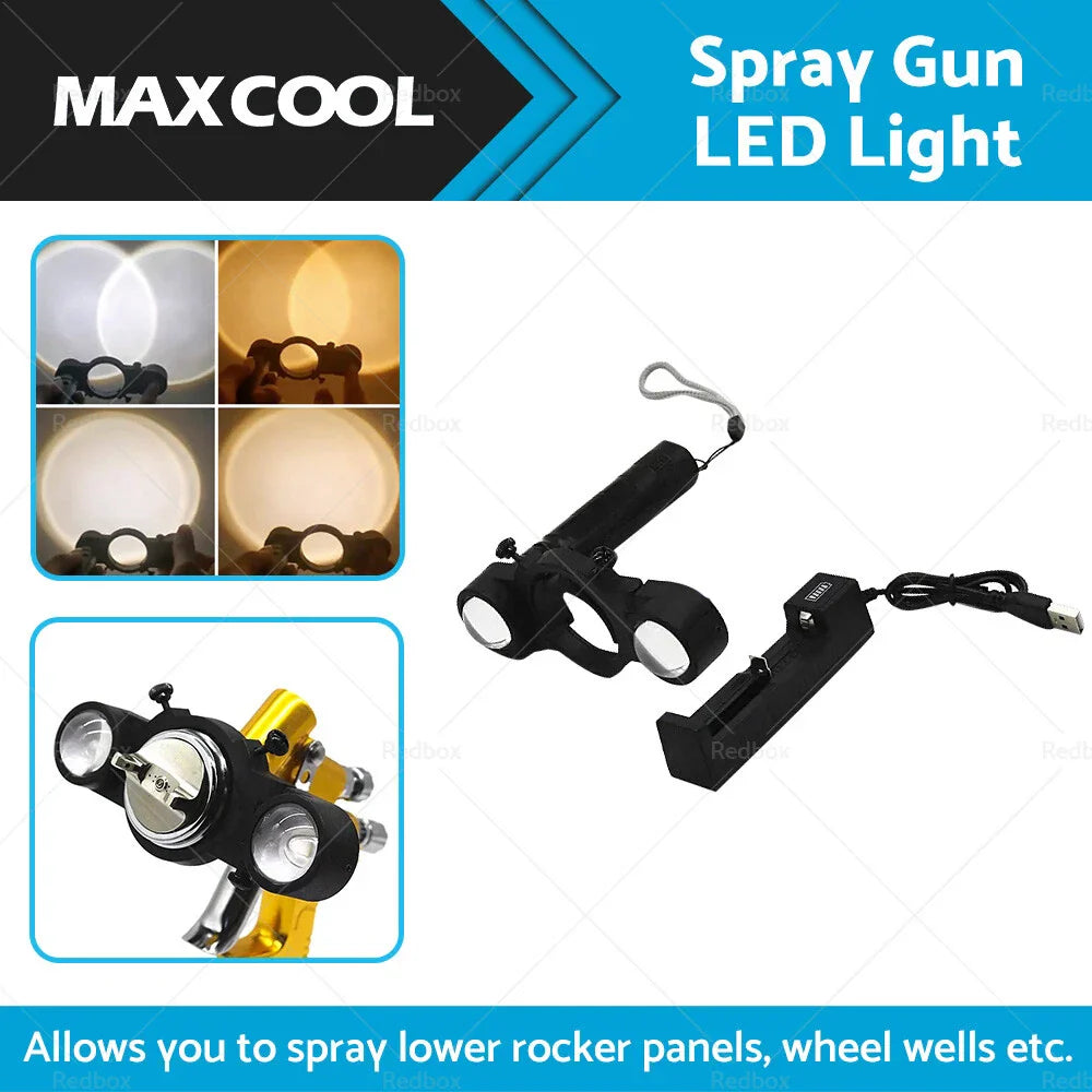 LED Light for Universal Fitment Paint Spray Gun