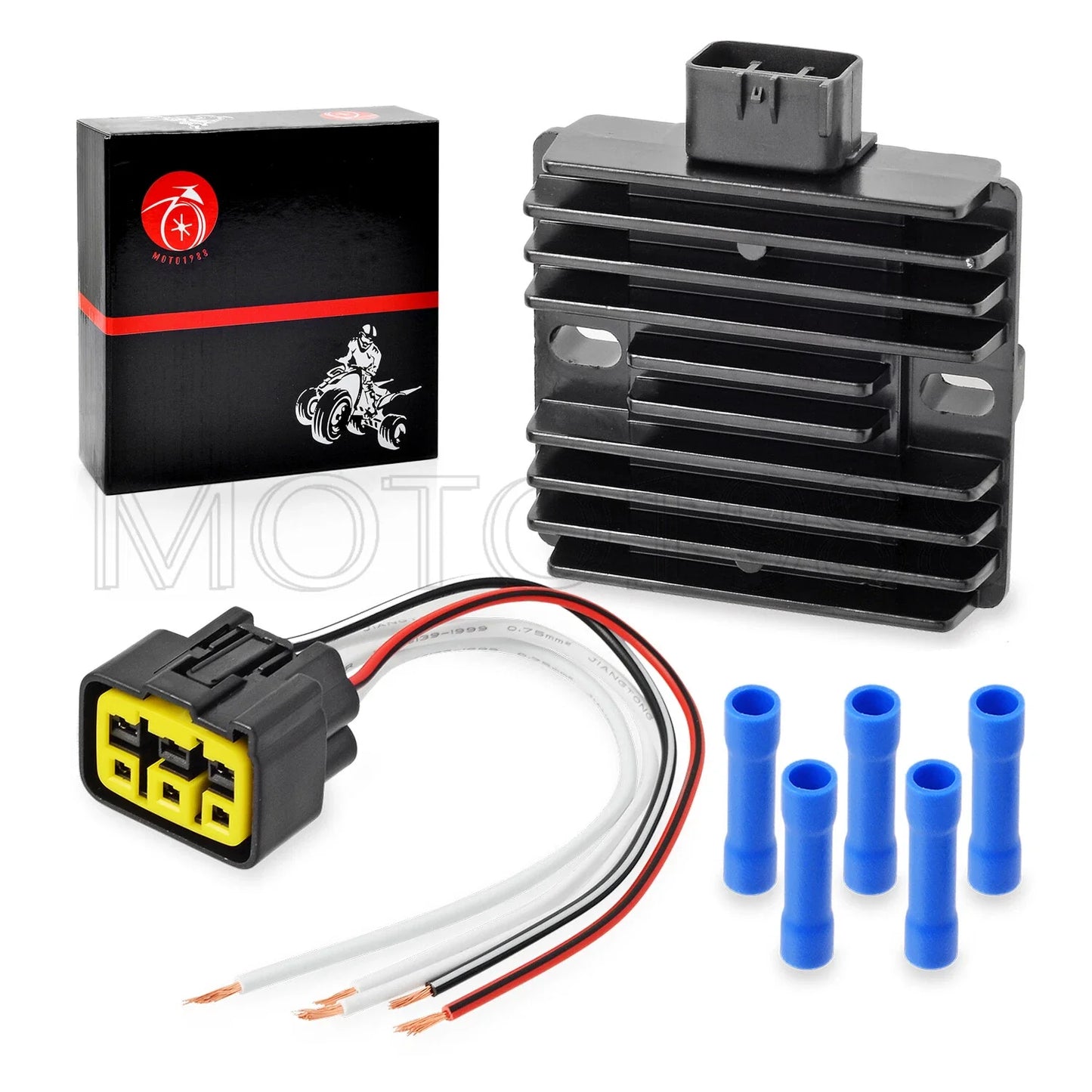 Rectifier & Plug Kit for YAMAHA V-Star 650 1100 XVS650 XVS1100 (1999–2009)
