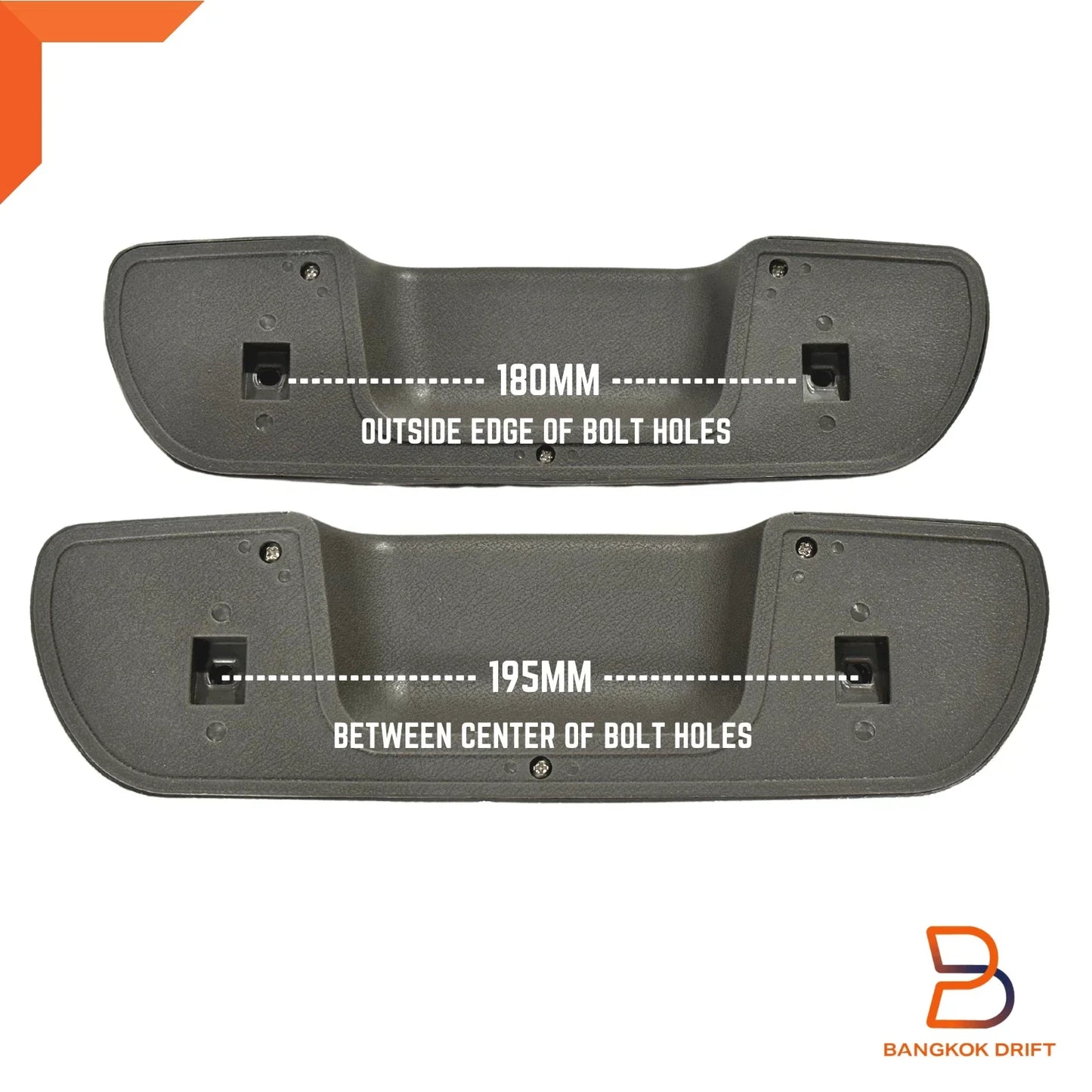 Grey Interior Trim Door Armrest Handle for Toyota Hilux 4Runner (88-96)