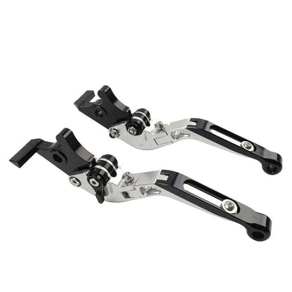 Silver Extendable Brake Clutch Levers for Honda CB1100, CB1300 (2013-2023)