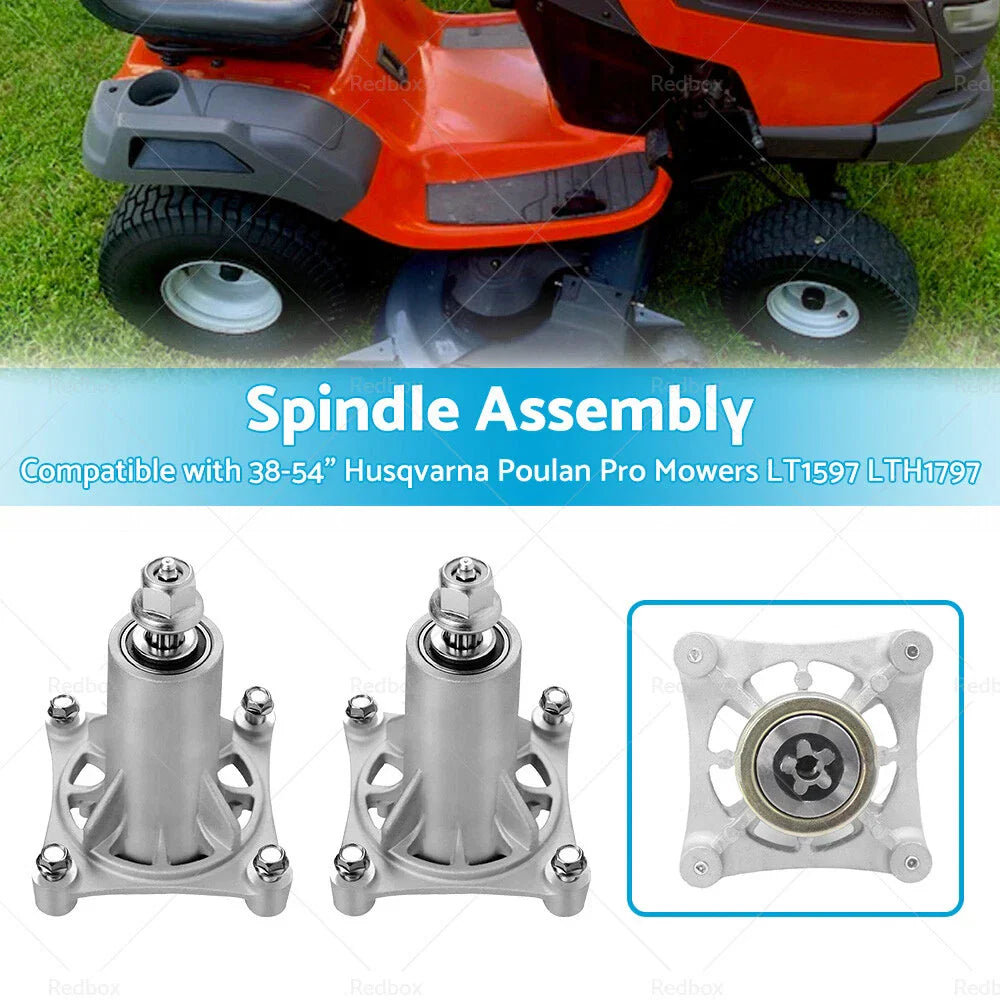 Spindle Assembly for Husqvarna Poulan Pro Mowers (38"-54")