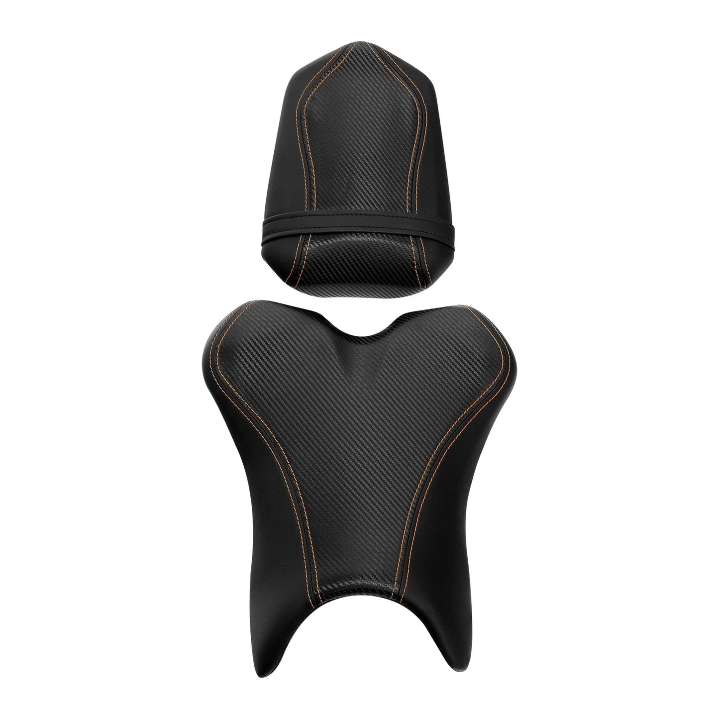 Black Driver & Passenger Seats for Yamaha YZF-R1 (2004-2006)
