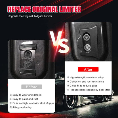 Rear Tailgate Stopper Limiter for 2018-2021 Wrangler JL JLU (2018-2021)