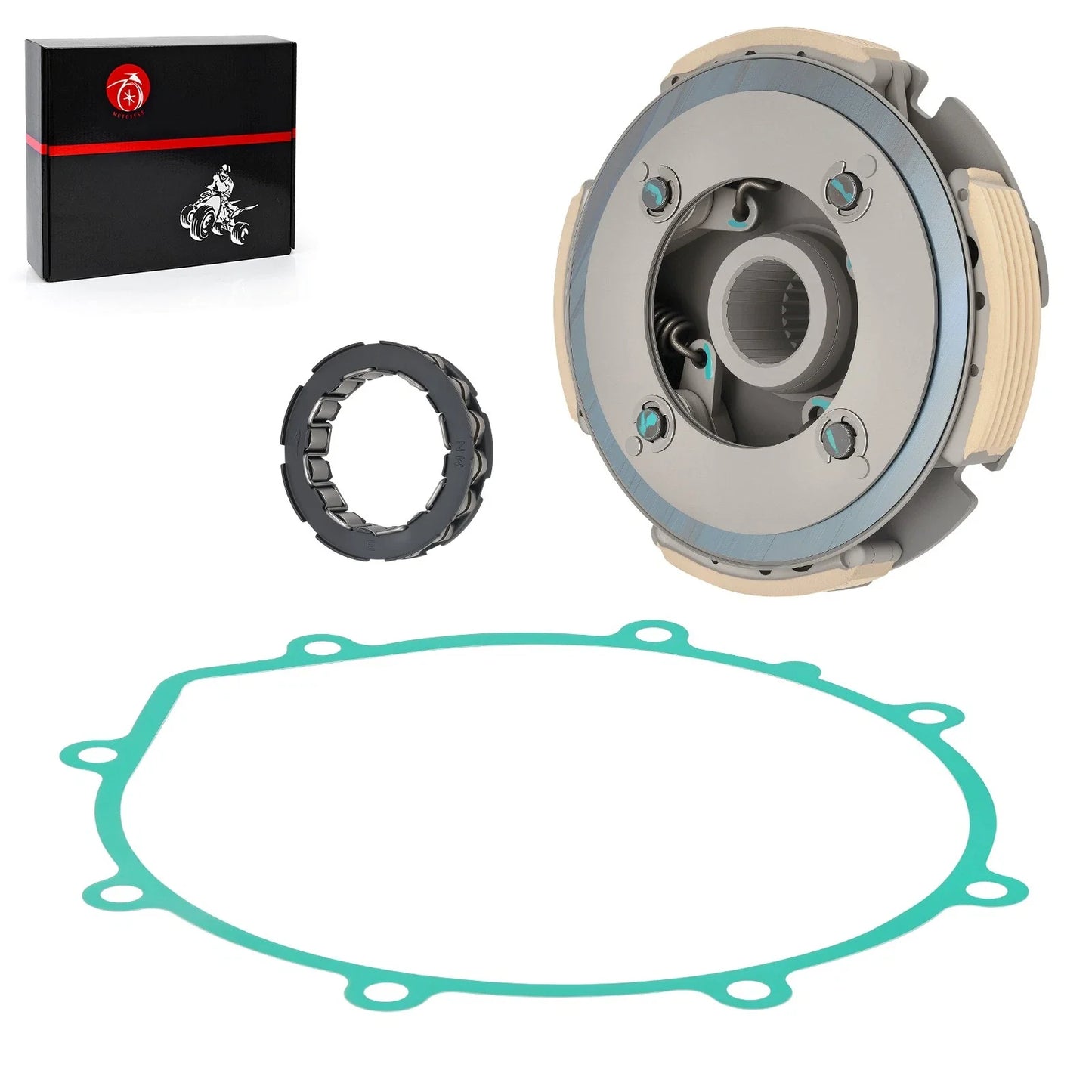 Wet Clutch Carrier & Bearing w/ Gasket for Yamaha Wolverine 350 YFM350 (2006-2009)
