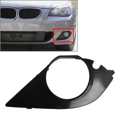 Left Front Fog Light Cover for BMW 5 Series E60 E61 M Sport (2003-2010)