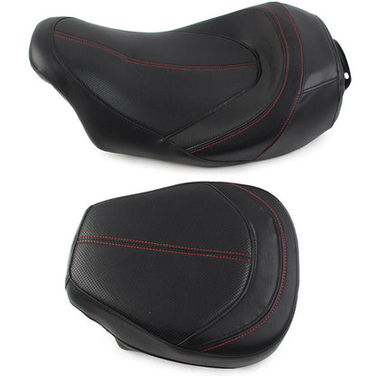 Low-Profile Driver Passenger Pillion Seat for Touring Road Glide CVO (2019-2022)