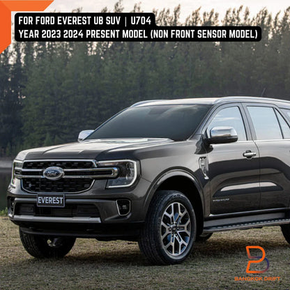Matte Black Fender Flares for Ford Everest UB U704 (2022-2024)