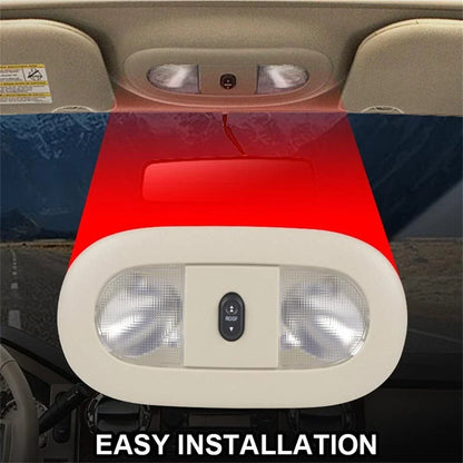 LED Front Overhead Console Dome Light & Sunroof Switch for Ford