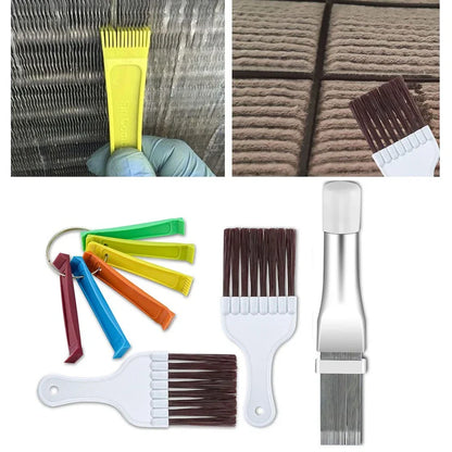 Fin Comb Set for Air Conditioner ABS Aluminum Stainless Steel