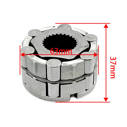 2x Front Wheel HUB CLUTCH for Polaris Sportsman 400 400L 4X4 (1995–2004)