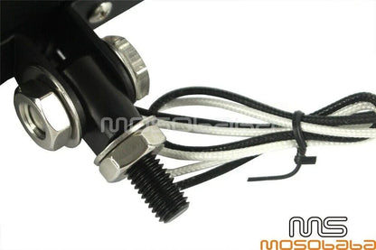 Square Chrome Headlight for Harley Chopper Bobber Cafe Racer