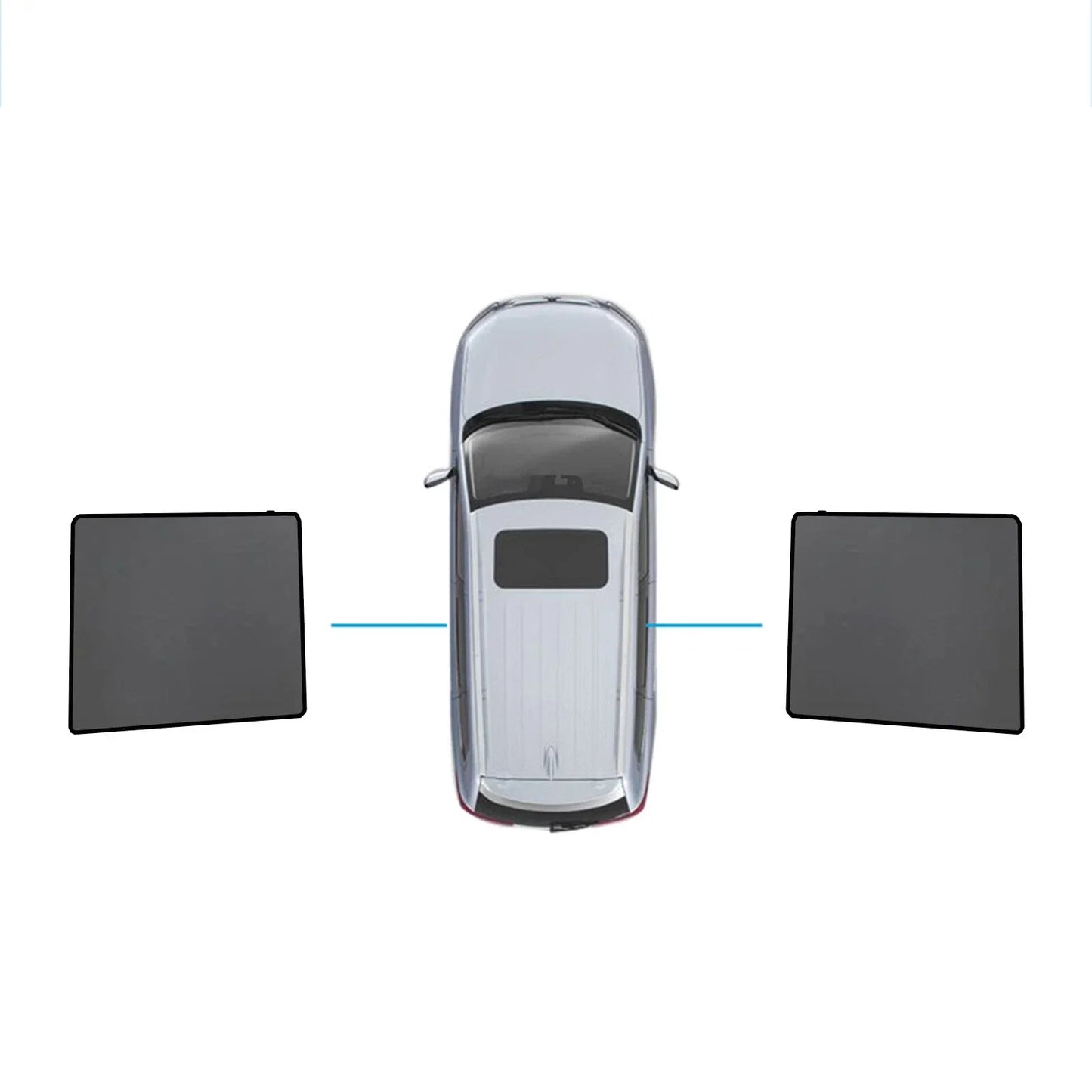 UV Blocking Magnetic Window Shades for Mitsubishi Pajero (2006-2022)