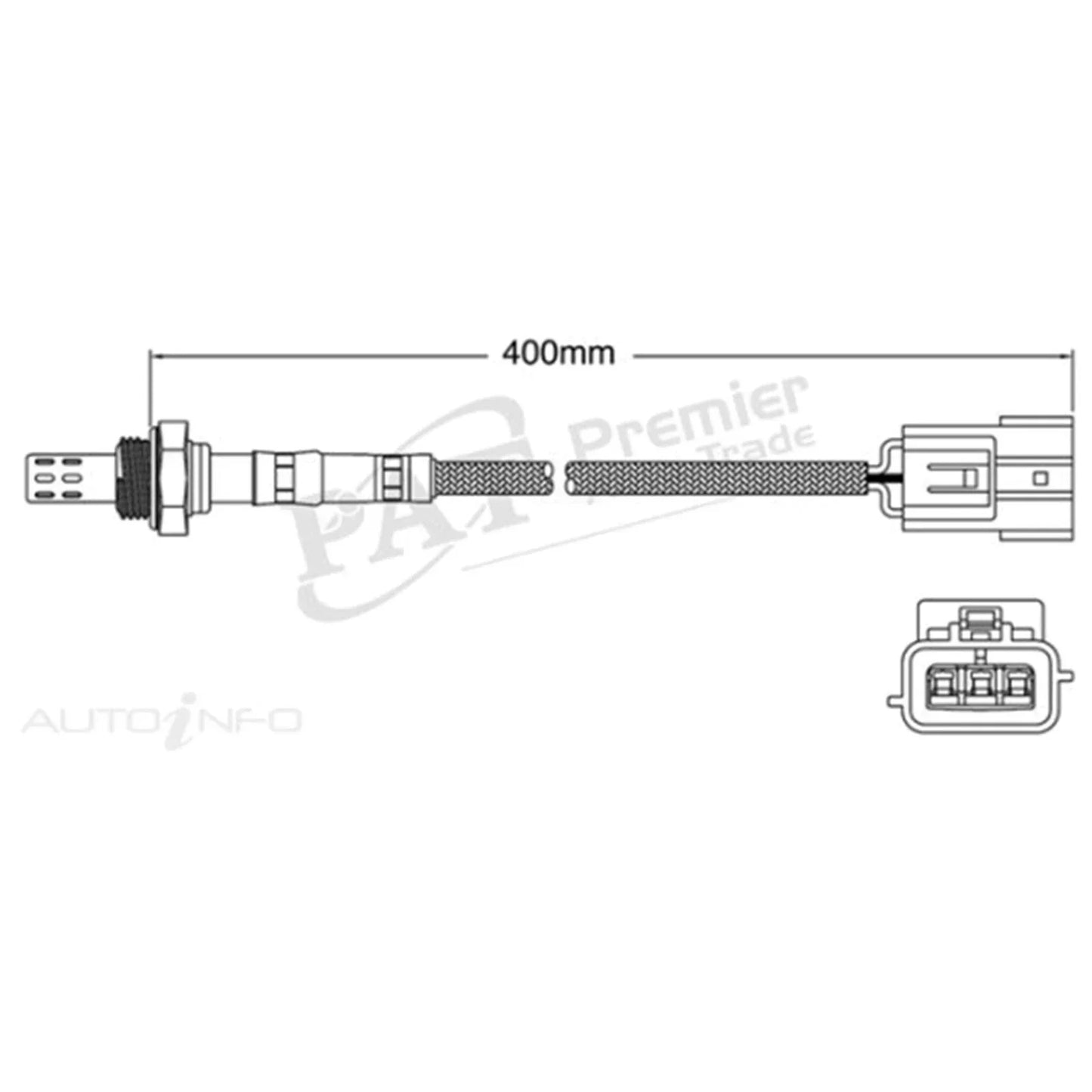 Pre-Catalytic Converter Oxygen O2 Sensor for Nissan Patrol GU V6 4.8L 2001-2006
