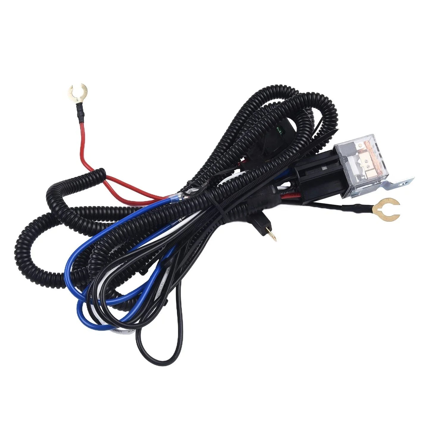 Heavy Duty 12V Wiring Harness for Dual Electric Blast Horns for Vehicle