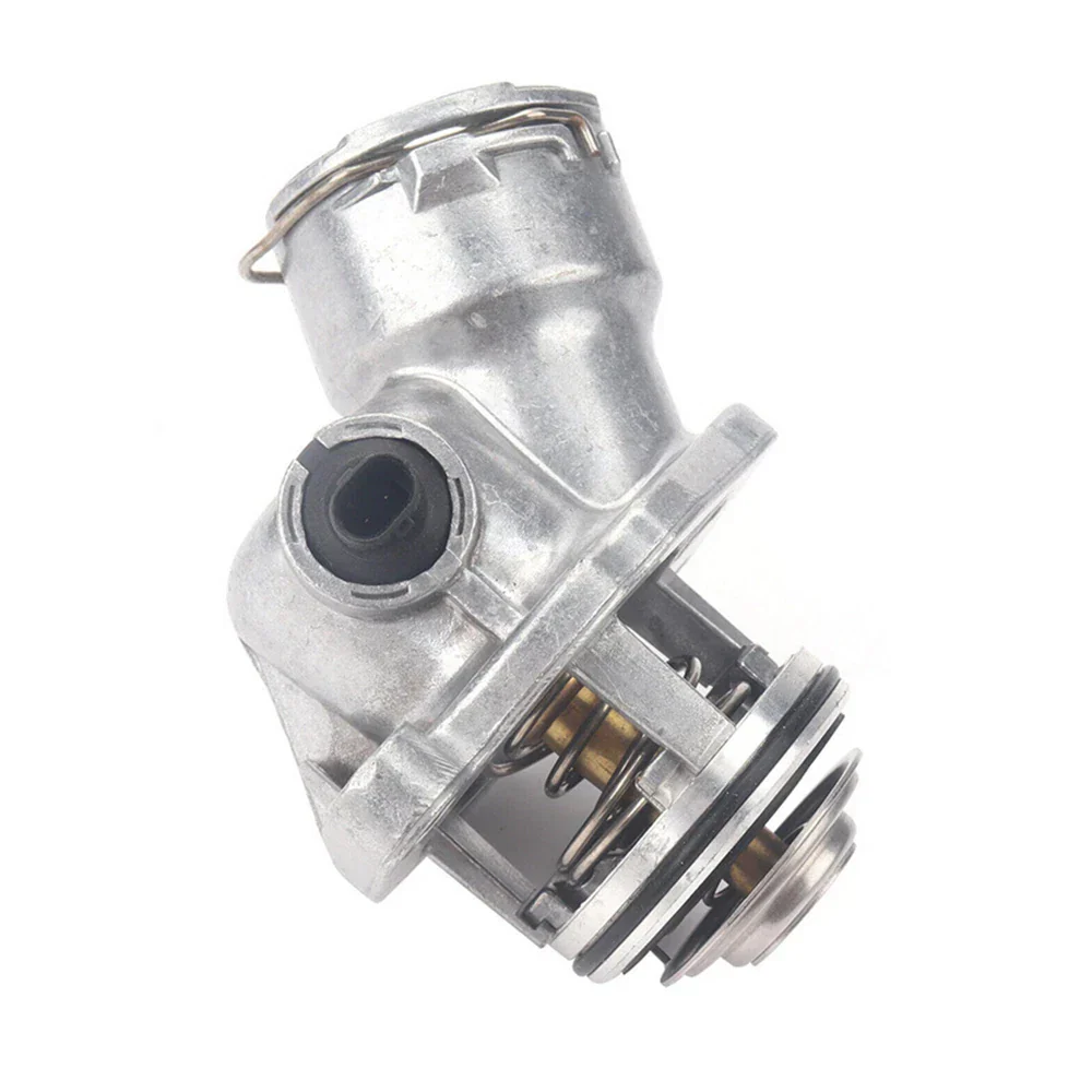 Engine Coolant Thermostat Assembly w/ Sensor for Benz C300 C350 E350 (2008-2015)