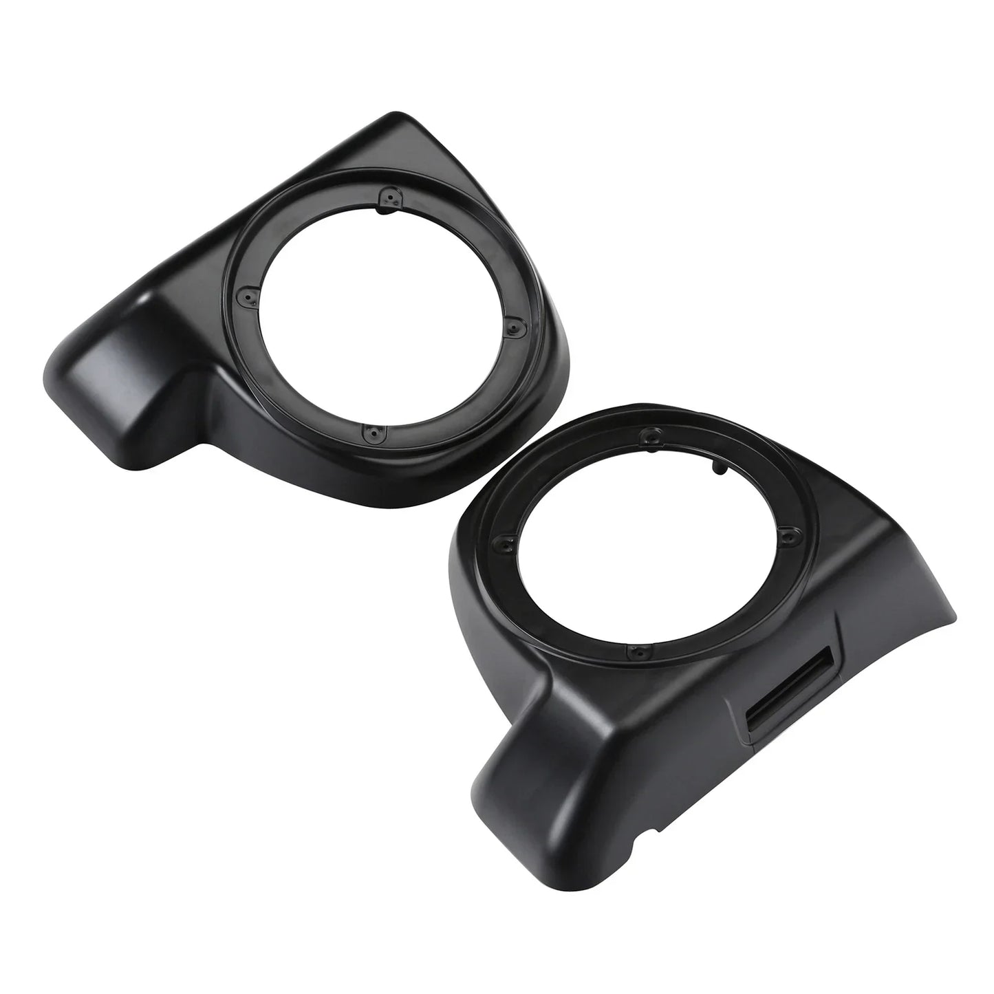 6.5" Lower Fairings Speaker Pods for Harley Road Glide (2014-2024) Black Denim