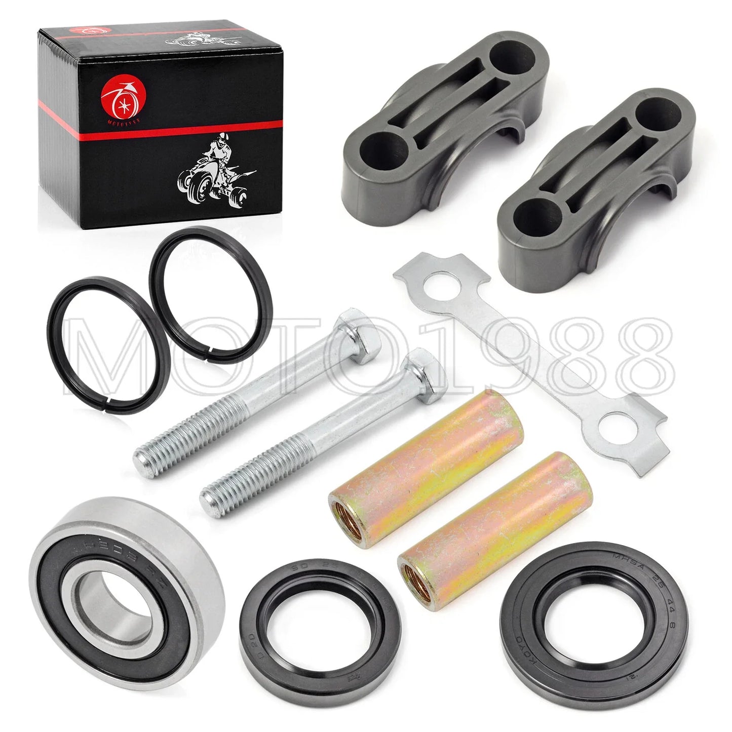 Steering Stem Bushing Seal COLLAR BOLT REBUILD for Yamaha Raptor (2001–2012)