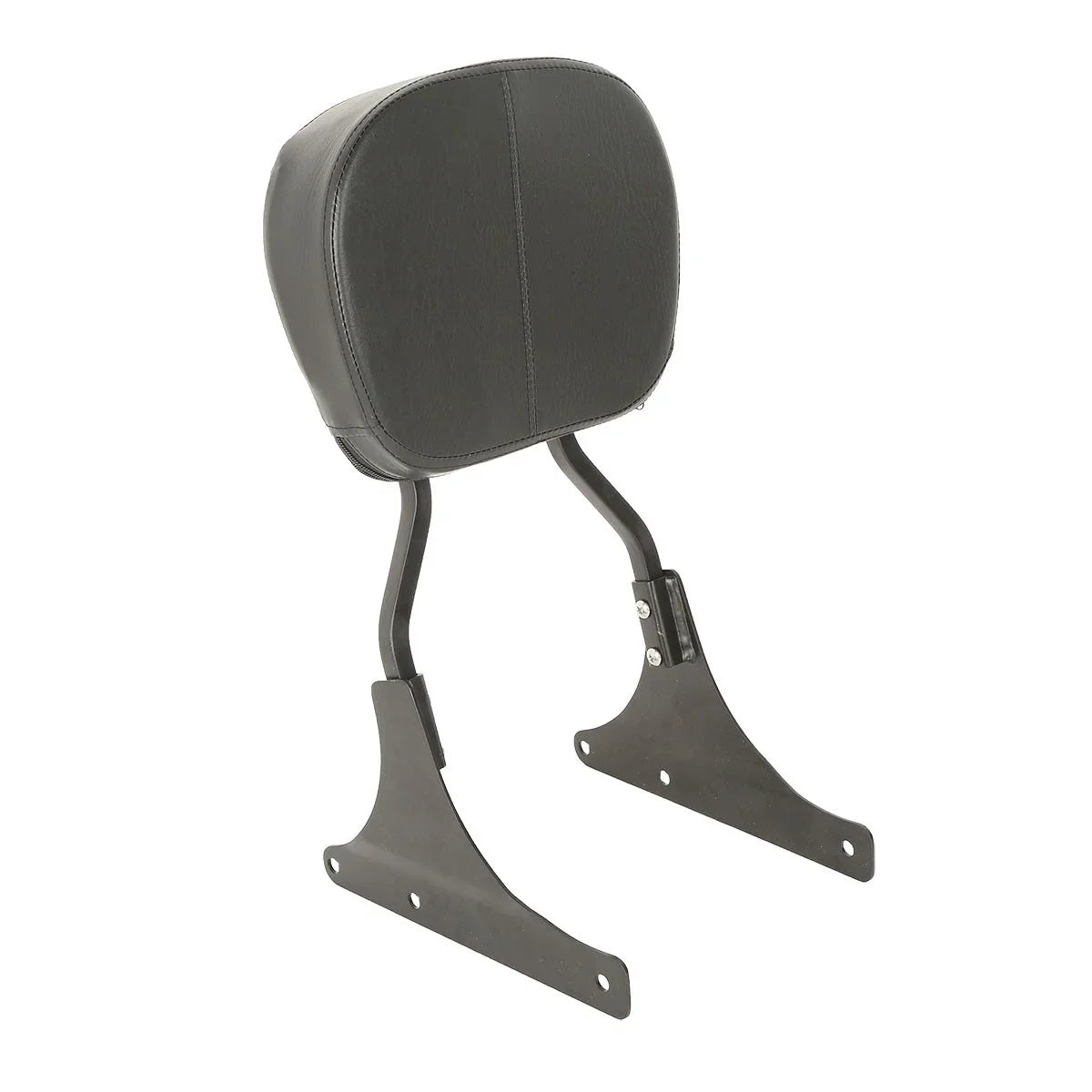 Black Low Backrest Sissy Bar for Harley Softail Custom FXSTC Fat Boy (2000-2017)