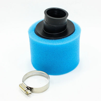 35mm Foam Air Filter Pod for Blue PIT Quad Dirt Bike ATV Buggy