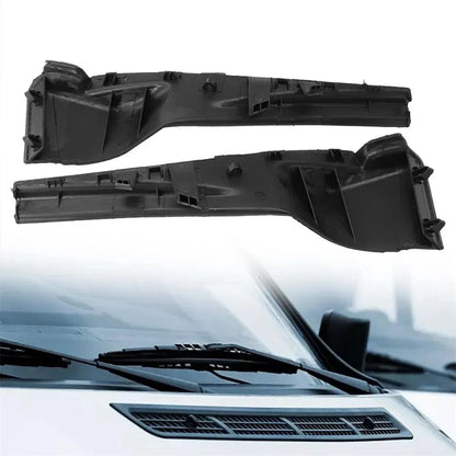 Front Wiper Side Cowl Extension Trim Cover for 2015-2017 Nissan Murano