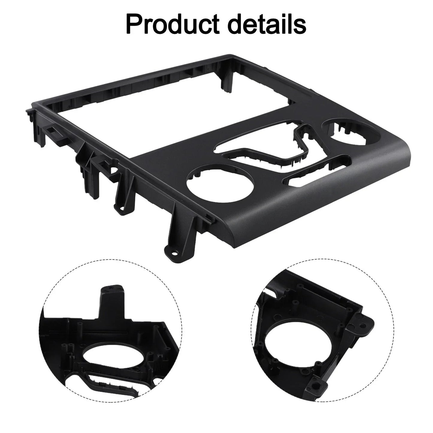 Sturdy Plastic Car Stereo Radio Fascia Frame for Ford Fusion Mondeo