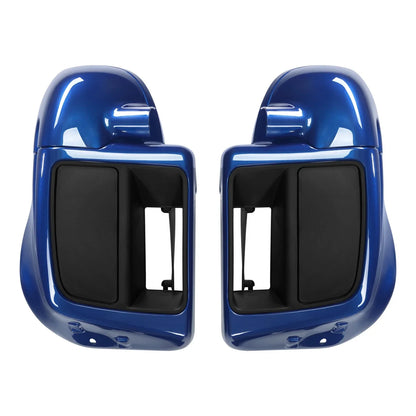 Vented Fairings Speaker Pods for Harley Touring (2014-2023) - Superior Blue