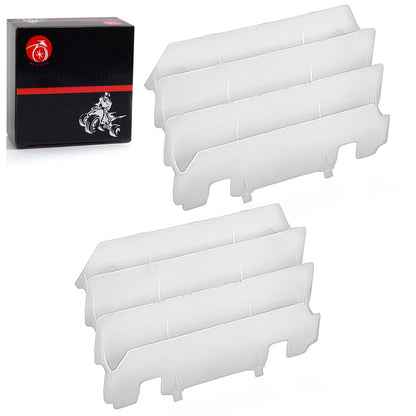 2 x Radiator Covers Guard for Kawasaki KX125 KX250 (1997–2005)
