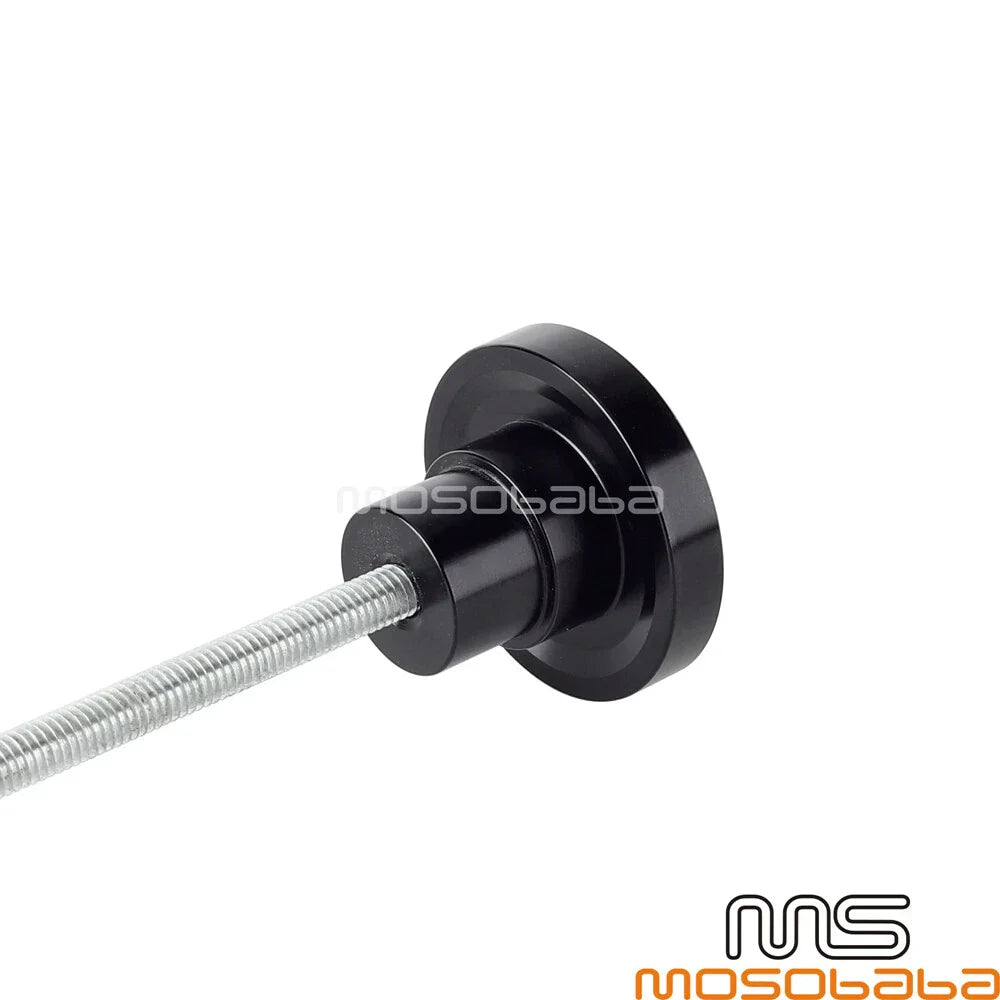 Black Front Rear Axle Nut Cover Caps for Harley Nightster RH975 (2022-2023)