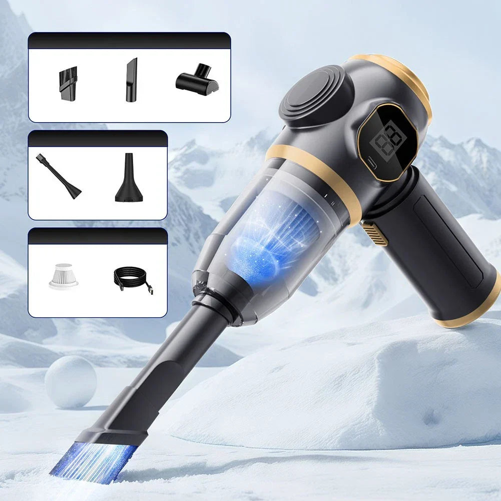 Car Vacuum Cleaner / 25KPA / High Capacity for Quick Cleanups