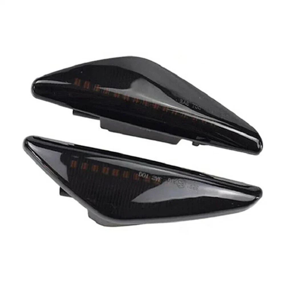 Smoked LED Fender Side Marker Lights for BMW X3 X5 X6 (2004-2023)