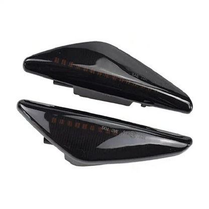 Smoked LED Fender Side Marker Lights for BMW X3 X5 X6 (2004-2023)