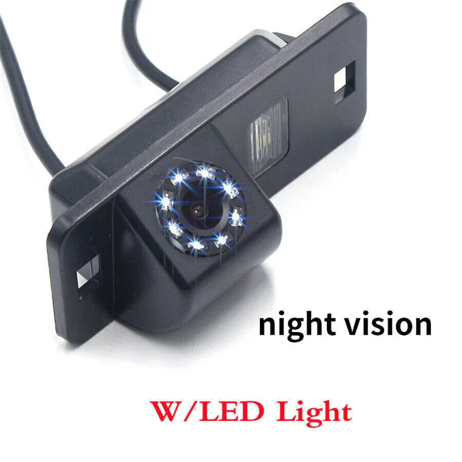 CCD HD Rear View Camera W/LED Light for BMW 1/3/5/6 Series X3 X5 (1997-2023)