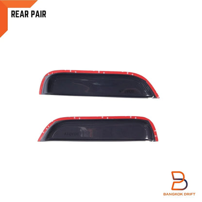 Weathershields Window Visors for Toyota Hilux Dual Cab Ute (1997-2005)