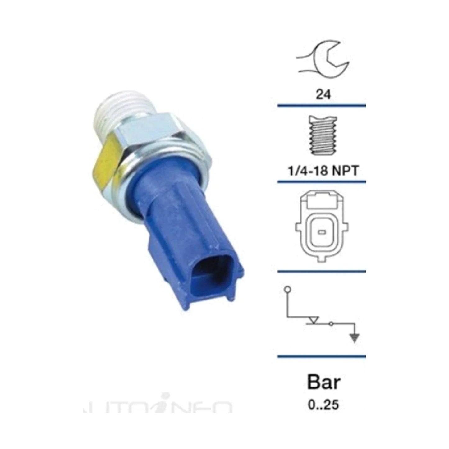 Oil Pressure Warning Light Switch for Ford Fiesta (2007-2013)