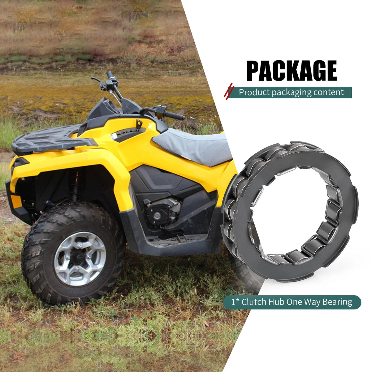 One Way Starter Clutch Bearing for Yamaha Kodiak 400 450