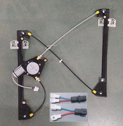 Front Right Window Regulator With 2 Pins Motor for Peugeot 206 (1999–2007)