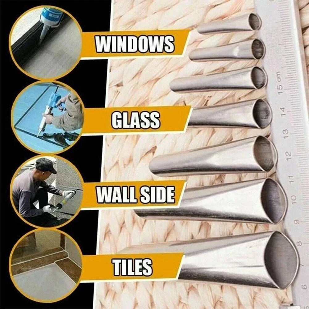 Caulking Tips Nozzle Finisher 14pcs